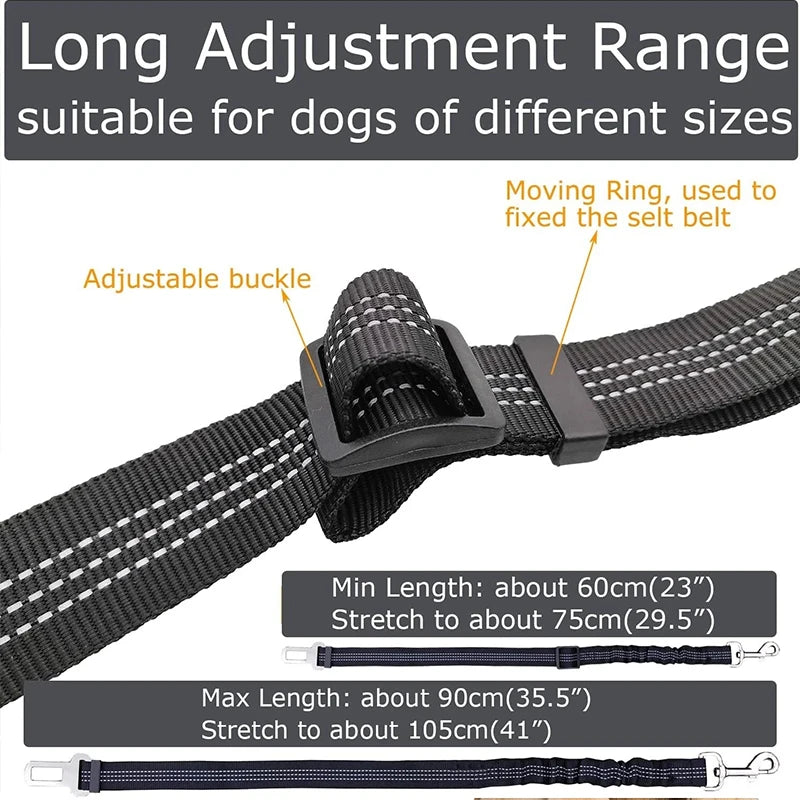 Adventure Pup™ Dog Safety Seat Belt