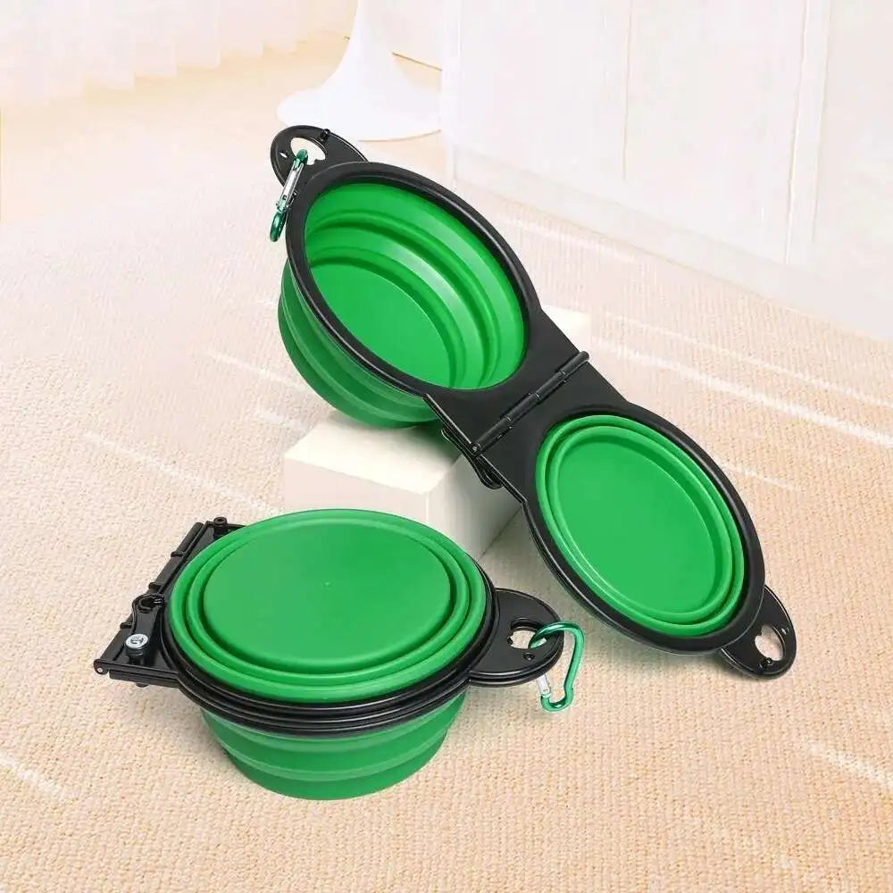 Adventure Pup™ Travel Feeding Bowl Set