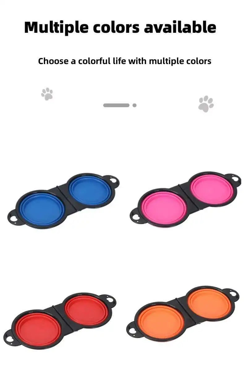 Adventure Pup™ Travel Feeding Bowl Set